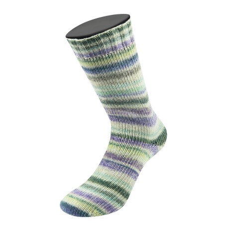 Lana Grossa Cool Wool 4 Socks Print 7767