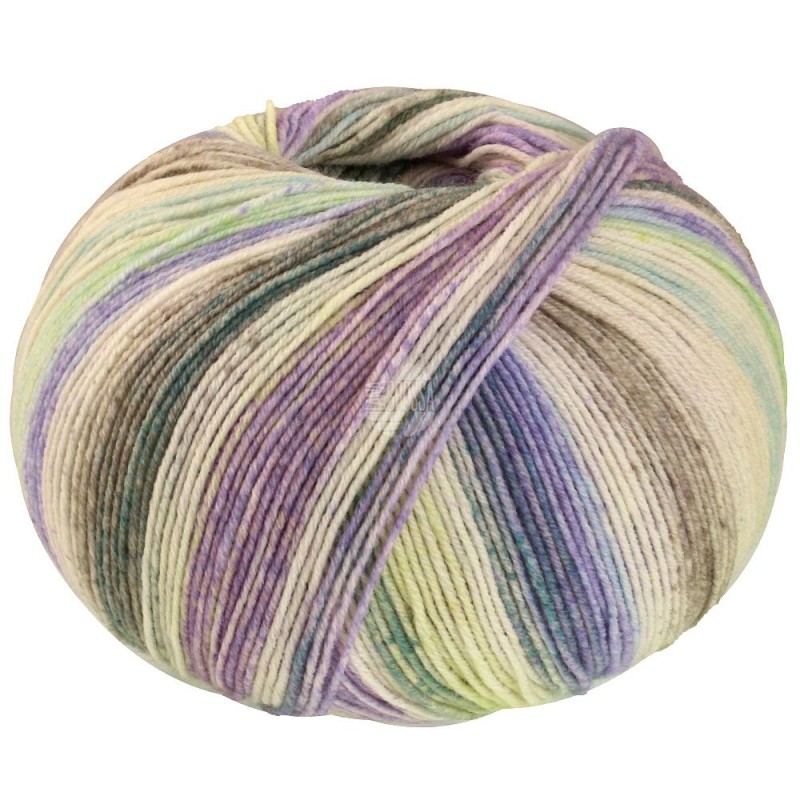 Lana Grossa Cool Wool 4 Socks Print 7767
