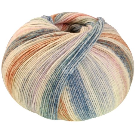 Lana Grossa Cool Wool 4 Socks Print 7768