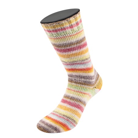Lana Grossa Cool Wool 4 Socks Print 7770