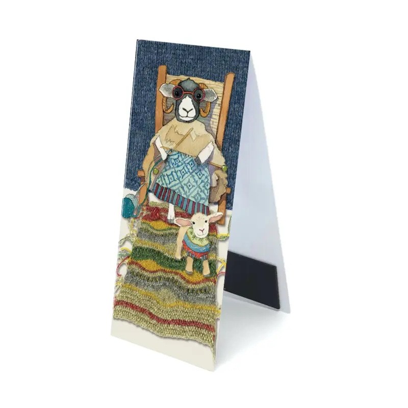 Boekenlegger Knitting Sheep
