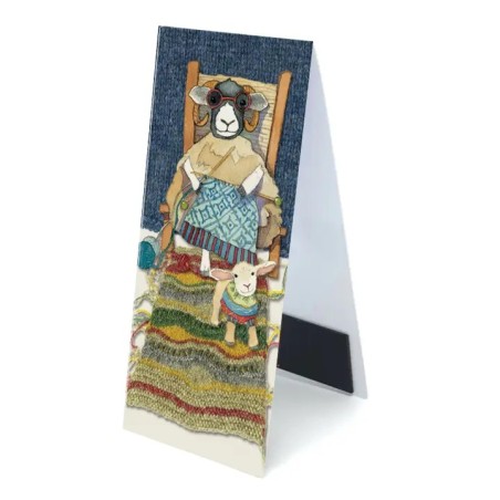 Boekenlegger Knitting Sheep