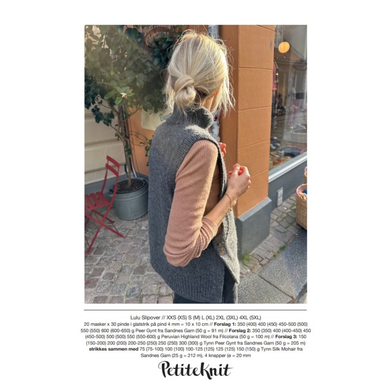 Patroon PetiteKnit Lulu Slipover (maat 32 t/m 60)