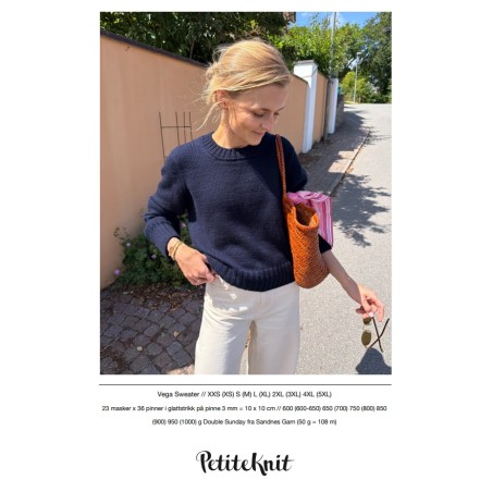 Patroon PetiteKnit Vega Sweater (maat 34 t/m 60)
