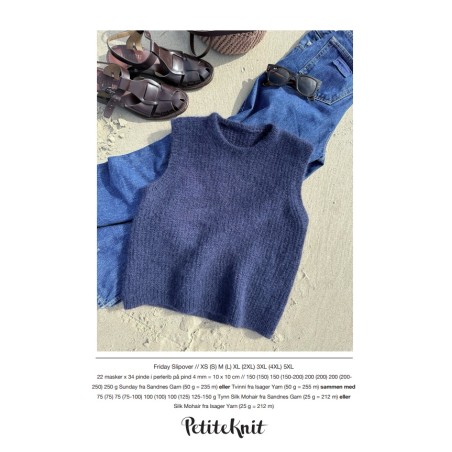 Patroon PetiteKnit Friday Slipover (Maat 34 t/m 60)
