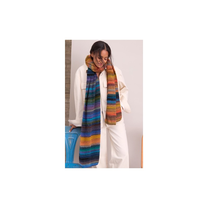 Sjaal - Gomitolo Intenso - Gomitolo 18 (model 22)
