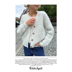 Patroon PetiteKnit Jenny Jacket V-Neck (Maat 34 t/m 60)