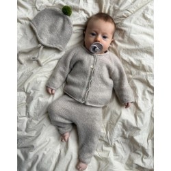 Compleet Breipakket - Baby setje - Cool Wool - PetiteKnit - Cleo Baby Set