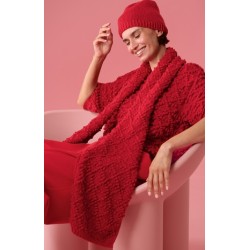 Compleet Breipakket - Sjaal - Cool Merino - Classici 31 (model 19)