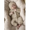 Digitaal patroon Viking of Norway Cashmere Silk Knøtteliten Jumpsuit and Bonnet Vanilla 12-3B