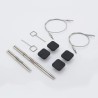 KnitPro Mindful Petite Combo 5 & 7,5 cm mini punten voor rondbreinaald