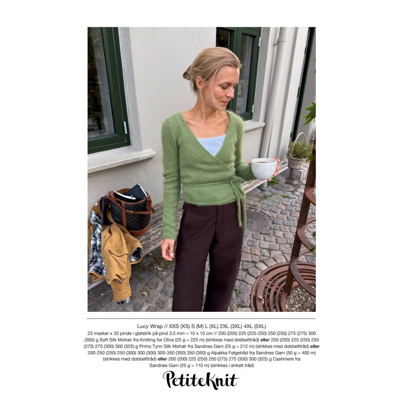Patroon PetiteKnit Lucy Wrap (maat 32 t/m 60)