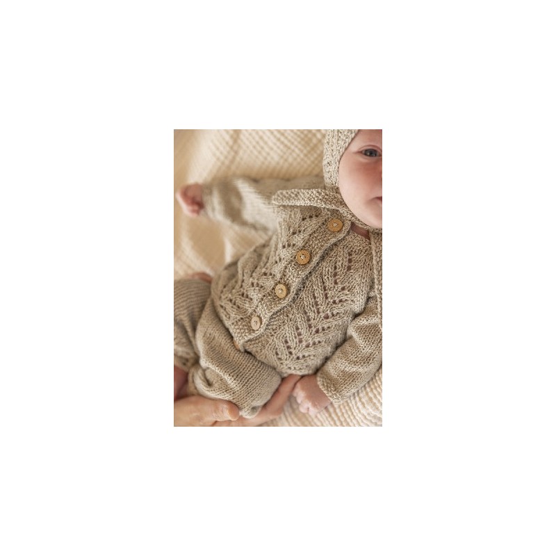 Babyset - Cashmere Silk - Viking of Norway - Myrtel Newborn Set Oat 12-1B