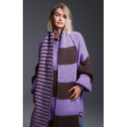 Compleet Breipakket - Sjaal - Mohair di Gio - Easy 3 (model 9)