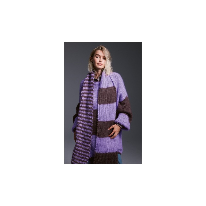Sjaal - Mohair di Gio - Easy 3 (model 9)