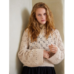 Compleet Haak- en Breipakket - Trui - Tynn Peer Gynt & Silkhair - Sandnes Garn - Fleur Sweater