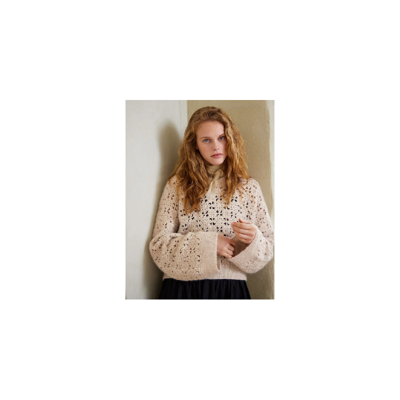 Trui - Tynn Peer Gynt - Sandnes Garn - Fleur Sweater