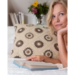 Compleet Haakpakket - Kussen - Cool Wool - Nordic Knits 5 (model 45)
