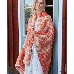 Compleet Haakpakket - Deken - Natural Alpaca Pelo - Nordic Knits 5 (model 3)