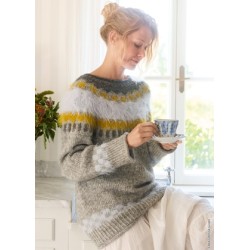 Compleet breipakket - Trui - Natural Alpaca Pelo & Basta - Nordic Knits 5 (model 31)