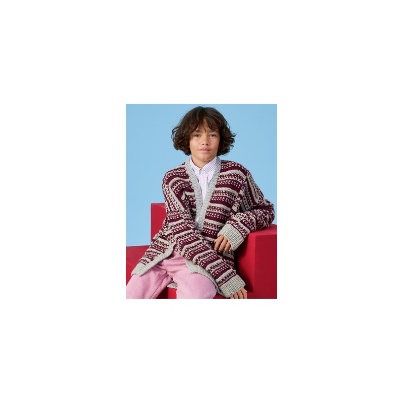 Vest - Cool Merino Big - Kids 15 (model 11)