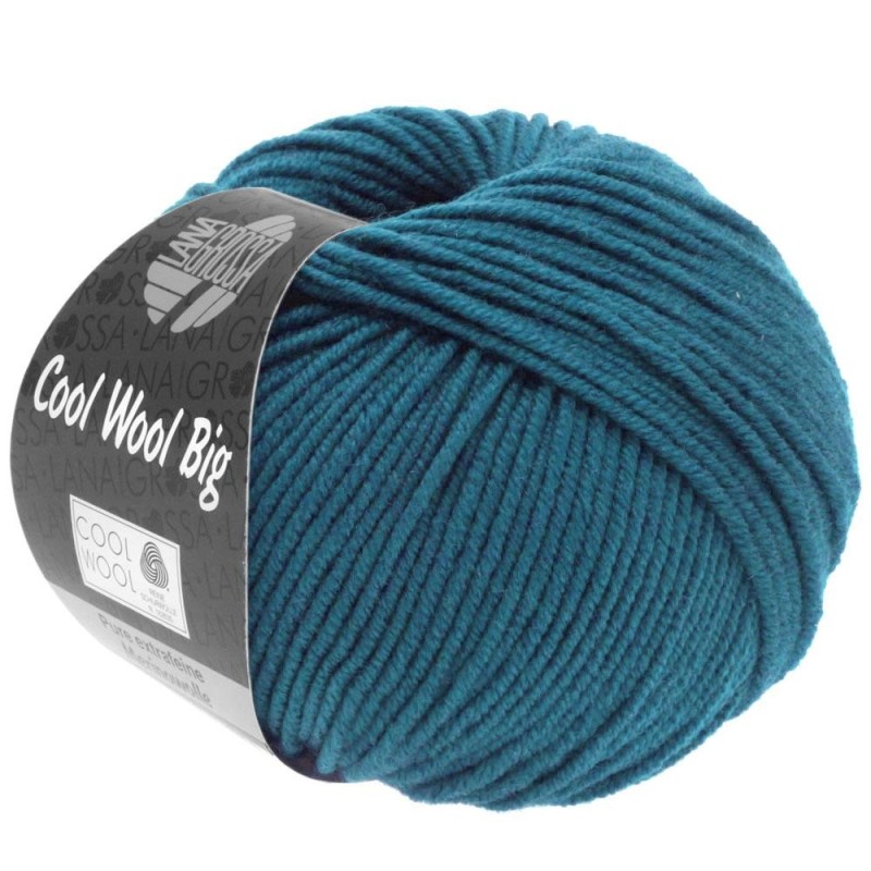 Lana Grossa Cool Wool Big 979 Dunkelpetrol