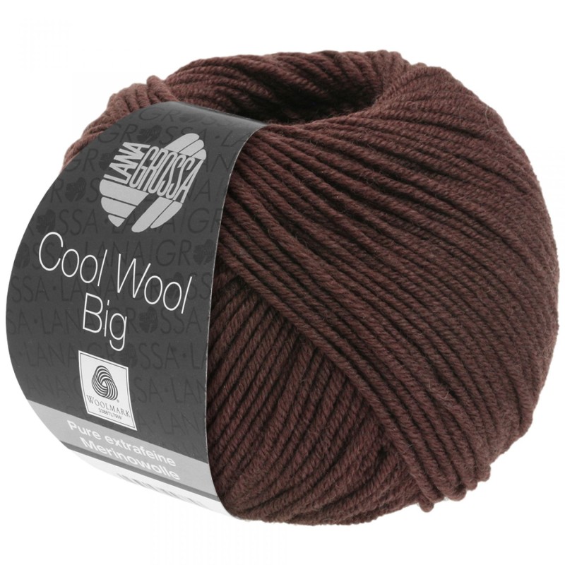 Lana Grossa Cool Wool Big 987 Schokobraun