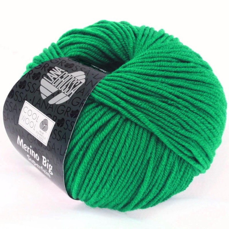 Lana Grossa Cool Wool Big 939 Dunkelgrün