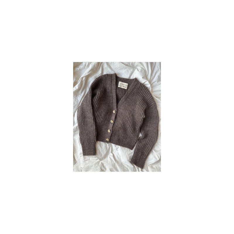 Vest - Tynn Peer Gynt &  Tynn Silk Mohair - PetiteKnit - Agnete Cardigan