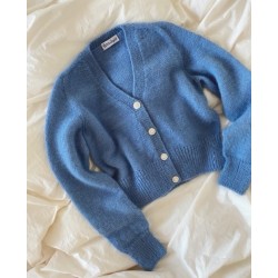 Compleet Breipakket - Vest - Sunday & Tynn Silk Mohair- PetiteKnit - April Cardigan