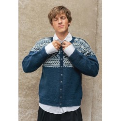 Patroon Sandnes Garn Setesdal Cardigan Men 2510-7A