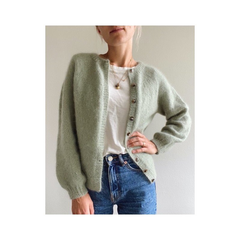 Vest - Tynn Silk Mohair - PetiteKnit - Novice Cardigan Mohair Edition