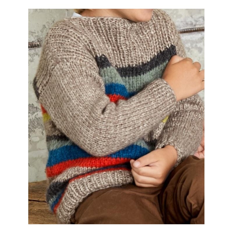 Trui - Brigitte No. 2 - Lana Grossa Kids 11 (model 22)