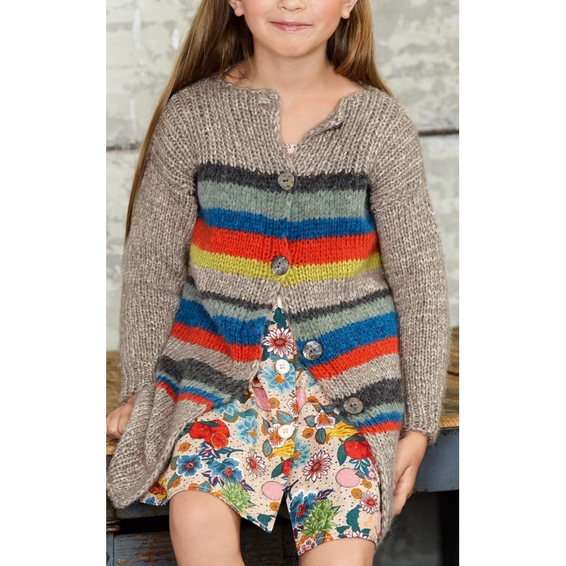 Trui - Brigitte No. 2 - Lana Grossa Kids 11 (model 22)