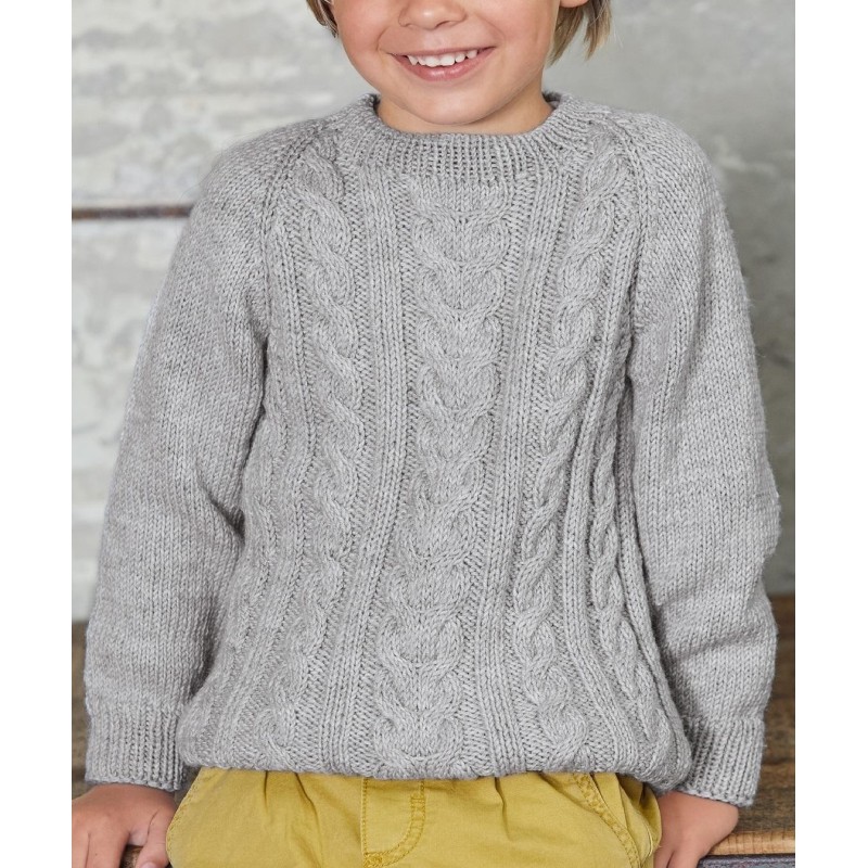 Trui - Cool Wool Big - Lana Grossa Kids 11 (model 26)