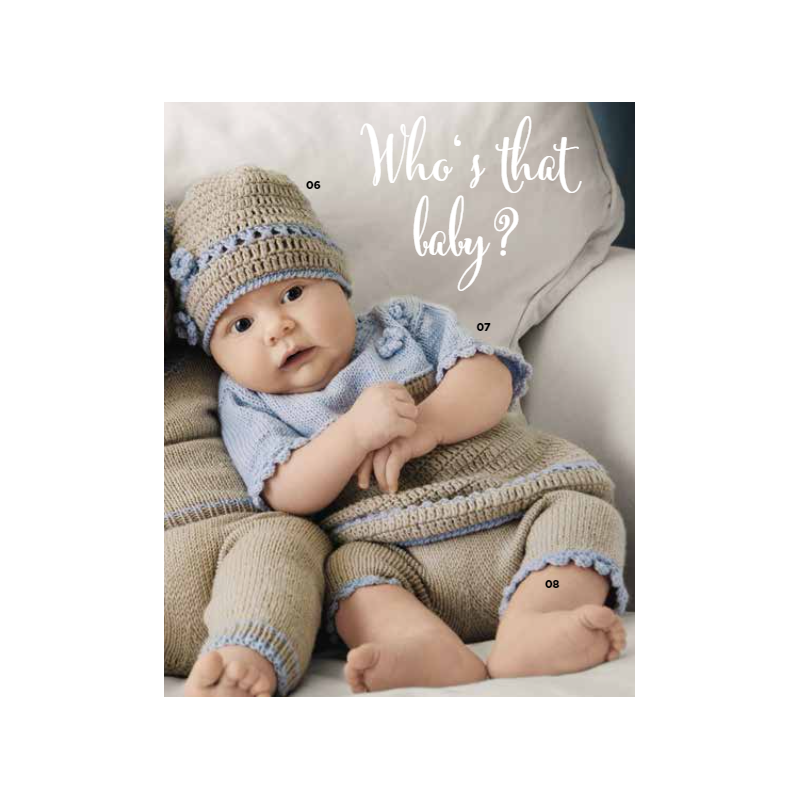 Muts, Jurk & Broek - Cool Wool Baby - Infanti Best Of (model 6, 7 & 8 setje)