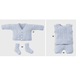 Vest, Slipover, Broek & Sokken - Cool Wool Baby - Infanti Best Of