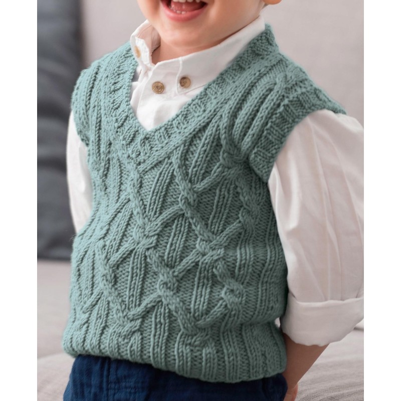 Slipover - Cool Wool Big Melange - Infanti Best Of (model 71)