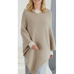 Compleet breipakket- Poncho - Merino Uno - Merino Edition 2 (model 2)