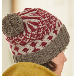 Compleet Breipakket - Muts -Cool Wool Big - Merino edition 2 (model 28)