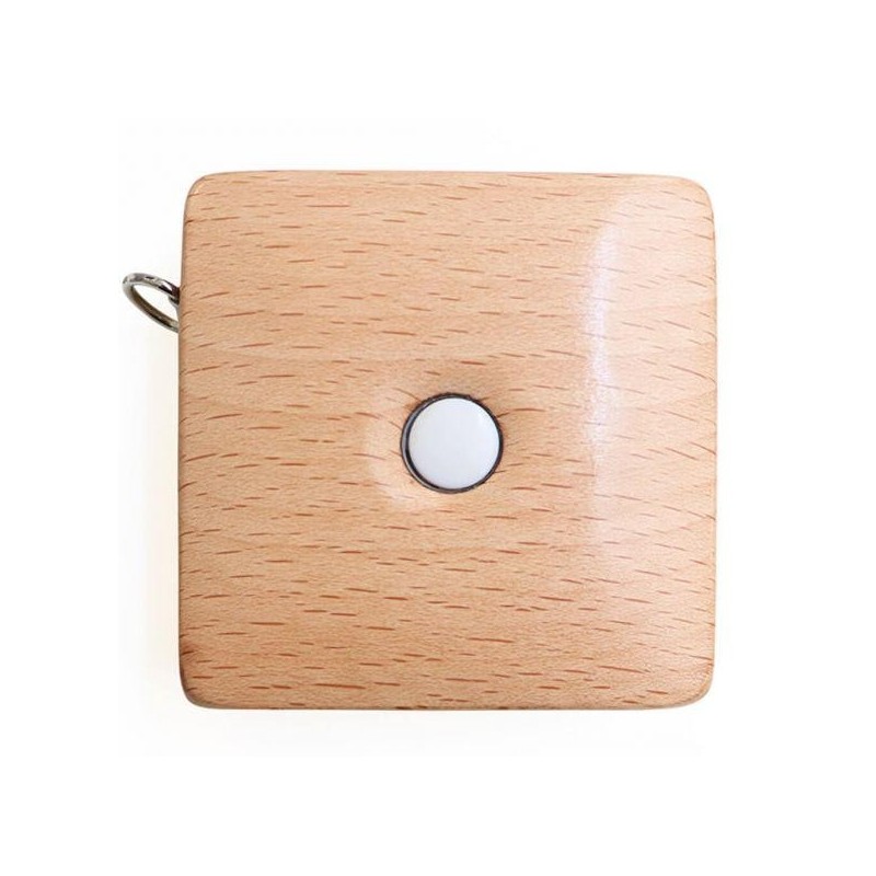 KnitPro rolcentimeter vierkant beukenhout