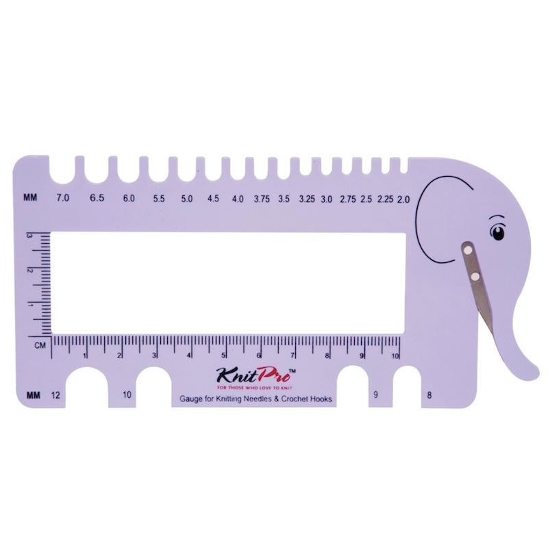 KnitPro Haaknaaldenmeter Lila