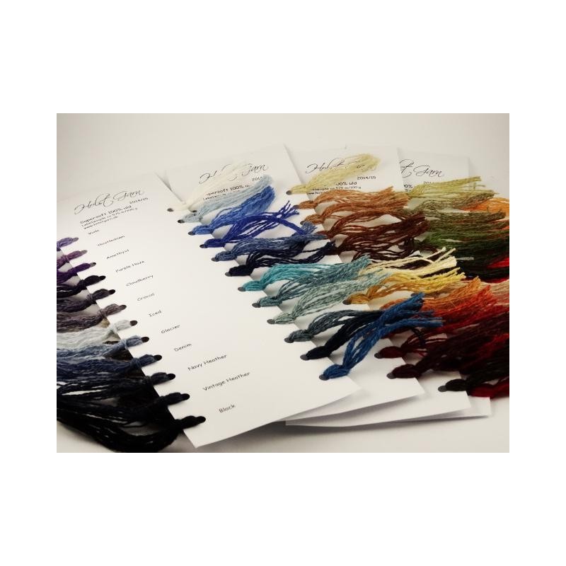 Stalenkaart Holst-garn Supersoft