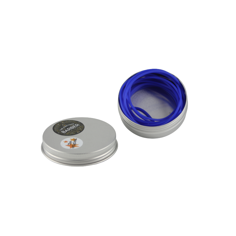 The Knitting Barber breikoord/stekenhouder donkerblauw