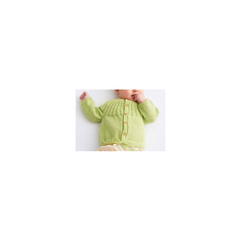 Compleet Breipakket - Vestje - Cool Wool Baby - Infanti Edition 3 (model 25)