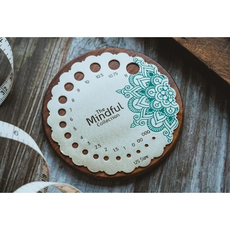 KnitPro Mindful naalddiktemeter verzilverd