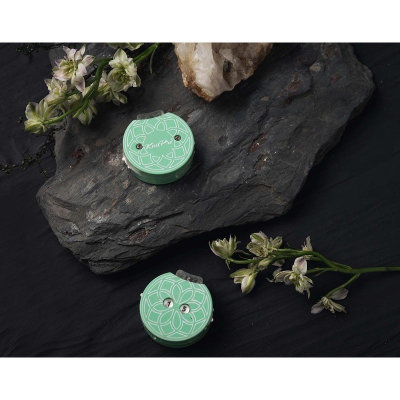 KnitPro Mindful blauwgroene toerenteller