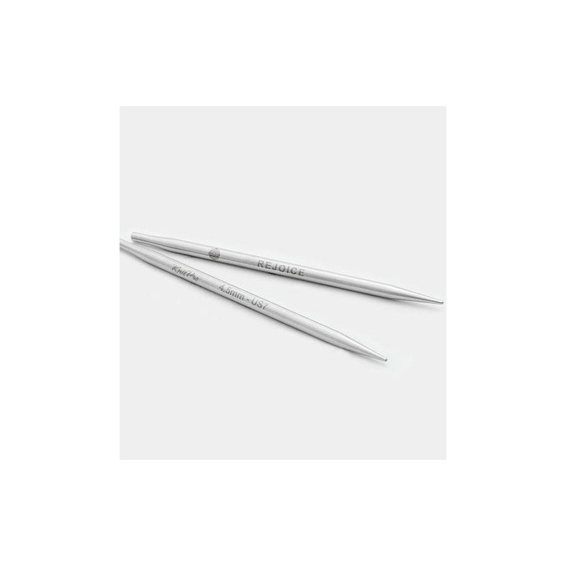 KnitPro Mindful KORTE Lace punten voor rondbreinaald