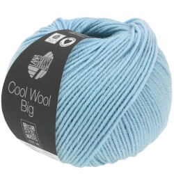 Lana Grossa Cool Wool Big 1620 Hellblau meliert