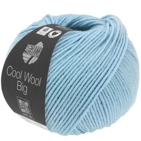 Lana Grossa Cool Wool Big 1620 Hellblau meliert